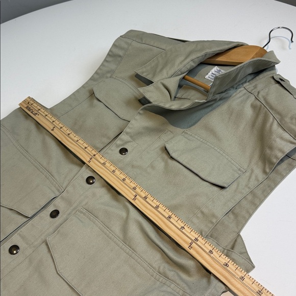 Vintage Tilley Khaki Utility Vest Size Large - Picture 5 of 7